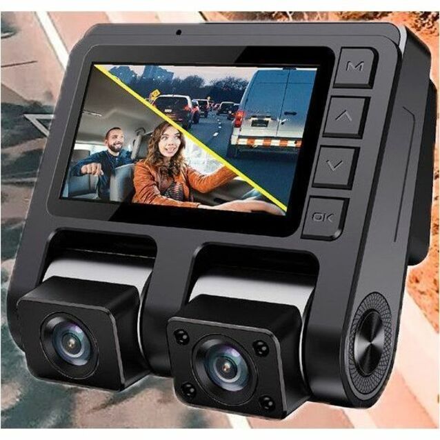GekoGear Front/Rear Dashcam With Display GekoGear Front/Rear Dashcam With Display